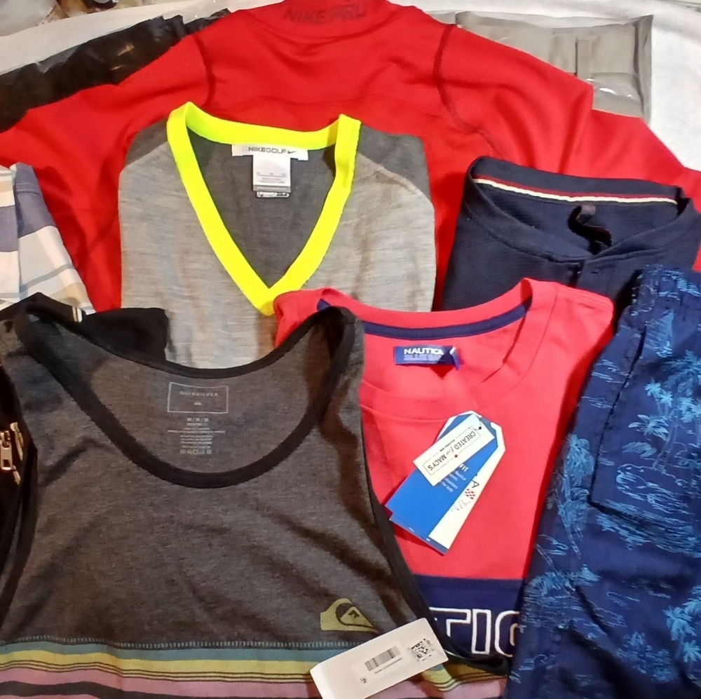 Bundle Box 10@$3Ea Nike, Nautica, Izod, Lands End